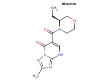 6-{[(3S)-3-ethylmorpholin-4-yl]carbonyl}-2-methyl[1,2,4]triazolo[1,5-a]pyrimidin-7(4H)-one