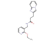 N-[(2-ethoxypyridin-3-yl)methyl]-3-imidazo[1,2-a]pyridin-2-ylpropanamide