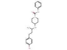 4-{[3-(4-hydroxyphenyl)-1-methylpropyl]amino}-N-phenylpiperidine-1-carboxamide