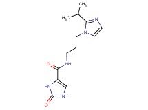 N-[3-(2-isopropyl-1H-imidazol-1-yl)propyl]-2-oxo-2,3-dihydro-1H-imidazole-4-carboxamide