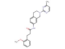 3-(2-methoxyphenyl)-N-[2-(4-methylpyrimidin-2-yl)-1,2,3,4-tetrahydroisoquinolin-7-yl]propanamide