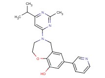 4-(6-isopropyl-2-methylpyrimidin-4-yl)-7-pyridin-3-yl-2,3,4,5-tetrahydro-1,4-benzoxazepin-9-ol