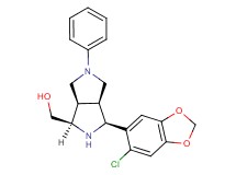 [(1R*,3S*,3aS*,6aR*)-3-(6-chloro-1,3-benzodioxol-5-yl)-5-phenyloctahydropyrrolo[3,4-c]pyrrol-1-yl]methanol