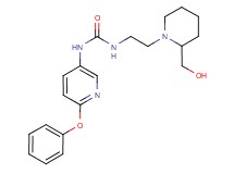 N-{2-[2-(hydroxymethyl)piperidin-1-yl]ethyl}-N'-(6-phenoxypyridin-3-yl)urea