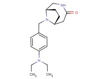 (1S*,6R*)-9-[4-(diethylamino)benzyl]-3,9-diazabicyclo[4.2.1]nonan-4-one