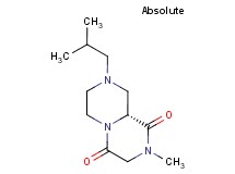 (9aR)-8-isobutyl-2-methyltetrahydro-2H-pyrazino[1,2-a]pyrazine-1,4(3H,6H)-dione