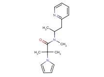 N,2-dimethyl-N-(1-methyl-2-pyridin-2-ylethyl)-2-(1H-pyrrol-1-yl)propanamide