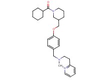 (4-{[1-(cyclohexylcarbonyl)-3-piperidinyl]methoxy}benzyl)methyl[2-(2-pyridinyl)ethyl]amine