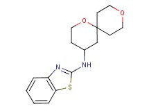 N-1,9-dioxaspiro[5.5]undec-4-yl-1,3-benzothiazol-2-amine