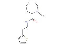 1-methyl-N-[2-(2-thienyl)ethyl]azepane-2-carboxamide