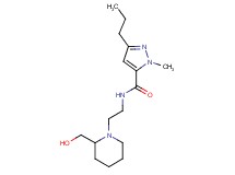 N-{2-[2-(hydroxymethyl)-1-piperidinyl]ethyl}-1-methyl-3-propyl-1H-pyrazole-5-carboxamide