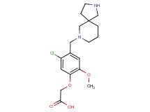[5-chloro-4-(2,7-diazaspiro[4.5]dec-7-ylmethyl)-2-methoxyphenoxy]acetic acid