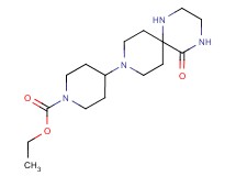 ethyl 4-(5-oxo-1,4,9-triazaspiro[5.5]undec-9-yl)piperidine-1-carboxylate