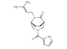 (1S*,5R*)-6-(3-methyl-2-buten-1-yl)-3-(1H-pyrrol-2-ylcarbonyl)-3,6-diazabicyclo[3.2.2]nonan-7-one