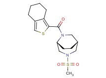 (1R*,5R*)-3-(methylsulfonyl)-6-(4,5,6,7-tetrahydro-2-benzothien-1-ylcarbonyl)-3,6-diazabicyclo[3.2.2]nonane