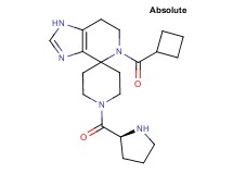 5-(cyclobutylcarbonyl)-1'-L-prolyl-1,5,6,7-tetrahydrospiro[imidazo[4,5-c]pyridine-4,4'-piperidine] dihydrochloride