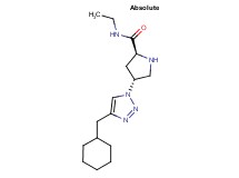 (4R)-4-[4-(cyclohexylmethyl)-1H-1,2,3-triazol-1-yl]-N-ethyl-L-prolinamide hydrochloride