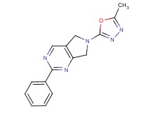6-(5-methyl-1,3,4-oxadiazol-2-yl)-2-phenyl-6,7-dihydro-5H-pyrrolo[3,4-d]pyrimidine
