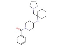 1-benzoyl-N-[1-(pyrrolidin-1-ylmethyl)cyclohexyl]piperidin-4-amine