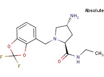 (2S,4R)-4-amino-1-[(2,2-difluoro-1,3-benzodioxol-4-yl)methyl]-N-ethylpyrrolidine-2-carboxamide