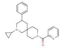 2-cyclopropyl-4-phenyl-9-(2-pyridinylcarbonyl)-2,9-diazaspiro[5.5]undecane