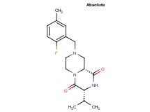(3R,9aR)-8-(2-fluoro-5-methylbenzyl)-3-isopropyltetrahydro-2H-pyrazino[1,2-a]pyrazine-1,4(3H,6H)-dione