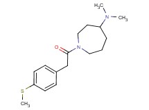 N,N-dimethyl-1-{[4-(methylthio)phenyl]acetyl}-4-azepanamine