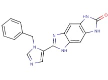 6-(1-benzyl-1H-imidazol-5-yl)-3,5-dihydroimidazo[4,5-f]benzimidazol-2(1H)-one
