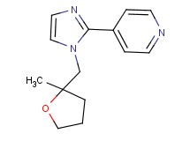 4-{1-[(2-methyltetrahydrofuran-2-yl)methyl]-1H-imidazol-2-yl}pyridine