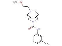 (1R*,5R*)-6-(2-methoxyethyl)-N-(3-methylphenyl)-3,6-diazabicyclo[3.2.2]nonane-3-carboxamide