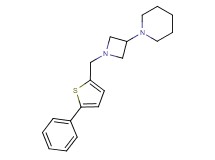 1-{1-[(5-phenyl-2-thienyl)methyl]azetidin-3-yl}piperidine