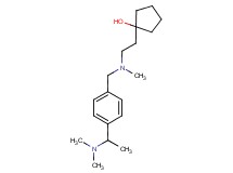 1-{2-[{4-[1-(dimethylamino)ethyl]benzyl}(methyl)amino]ethyl}cyclopentanol