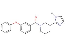 3-(1H-imidazol-2-yl)-1-(3-phenoxybenzoyl)piperidine