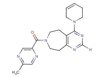 4-(3,6-dihydropyridin-1(2H)-yl)-7-[(5-methylpyrazin-2-yl)carbonyl]-6,7,8,9-tetrahydro-5H-pyrimido[4,5-d]azepine