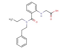 [(2-{[(2-phenylethyl)(propyl)amino]carbonyl}phenyl)amino]acetic acid