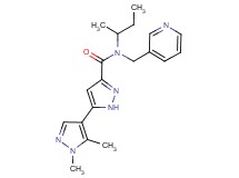 N-(sec-butyl)-1',5'-dimethyl-N-(pyridin-3-ylmethyl)-1'H,2H-3,4'-bipyrazole-5-carboxamide
