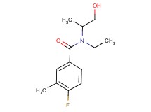 N-ethyl-4-fluoro-N-(2-hydroxy-1-methylethyl)-3-methylbenzamide