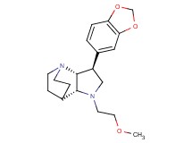 (2R*,3S*,6R*)-3-(1,3-benzodioxol-5-yl)-5-(2-methoxyethyl)-1,5-diazatricyclo[5.2.2.0~2,6~]undecane