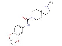 N-(3,4-dimethoxyphenyl)-2-methyl-2,8-diazaspiro[4.5]decane-8-carboxamide