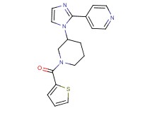 4-{1-[1-(2-thienylcarbonyl)piperidin-3-yl]-1H-imidazol-2-yl}pyridine