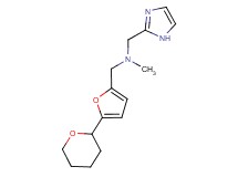 (1H-imidazol-2-ylmethyl)methyl{[5-(tetrahydro-2H-pyran-2-yl)-2-furyl]methyl}amine