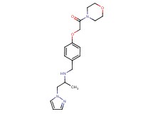 N-[4-(2-morpholin-4-yl-2-oxoethoxy)benzyl]-1-(1H-pyrazol-1-yl)propan-2-amine