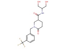N-[2-hydroxy-1-(hydroxymethyl)ethyl]-6-oxo-1-[3-(trifluoromethyl)benzyl]-3-piperidinecarboxamide