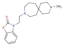 3-[2-(3-methyl-3,9-diazaspiro[5.6]dodec-9-yl)ethyl]-1,3-benzoxazol-2(3H)-one
