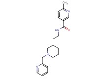 6-methyl-N-{2-[1-(pyridin-2-ylmethyl)piperidin-3-yl]ethyl}nicotinamide