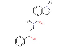 N-(3-hydroxy-3-phenylpropyl)-N,1-dimethyl-1H-indole-4-carboxamide