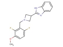 2-[1-(2,6-difluoro-3-methoxybenzyl)azetidin-3-yl]-1H-benzimidazole