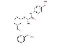 N'-(4-methoxyphenyl)-N-({1-[2-(2-methoxyphenyl)ethyl]-3-piperidinyl}methyl)-N-methylurea