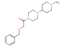 1-[(benzyloxy)acetyl]-4-(1-methylpiperidin-4-yl)piperazine