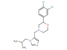 2-(3,4-dichlorophenyl)-4-[(1-isobutyl-1H-imidazol-5-yl)methyl]morpholine